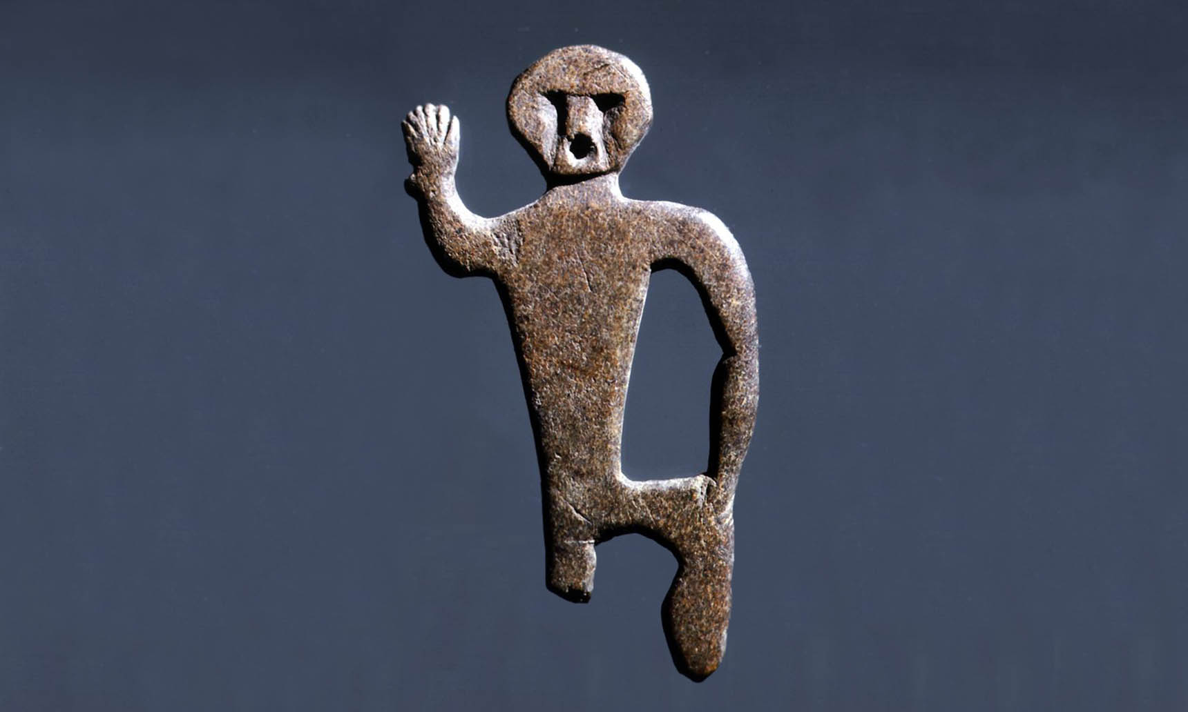 Ganondagan figure