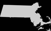 Icon map of Massachusetts