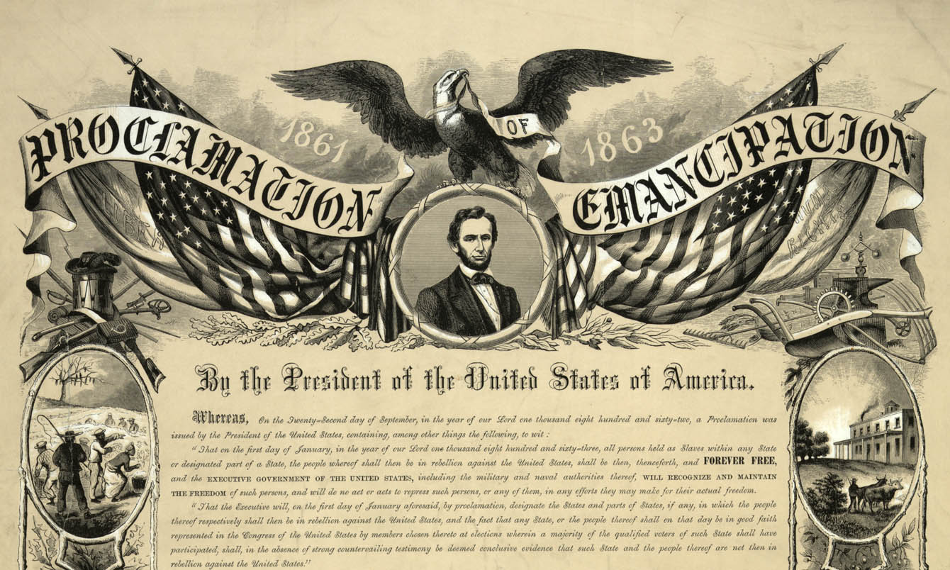 Illustrated Emancipation Proclamation