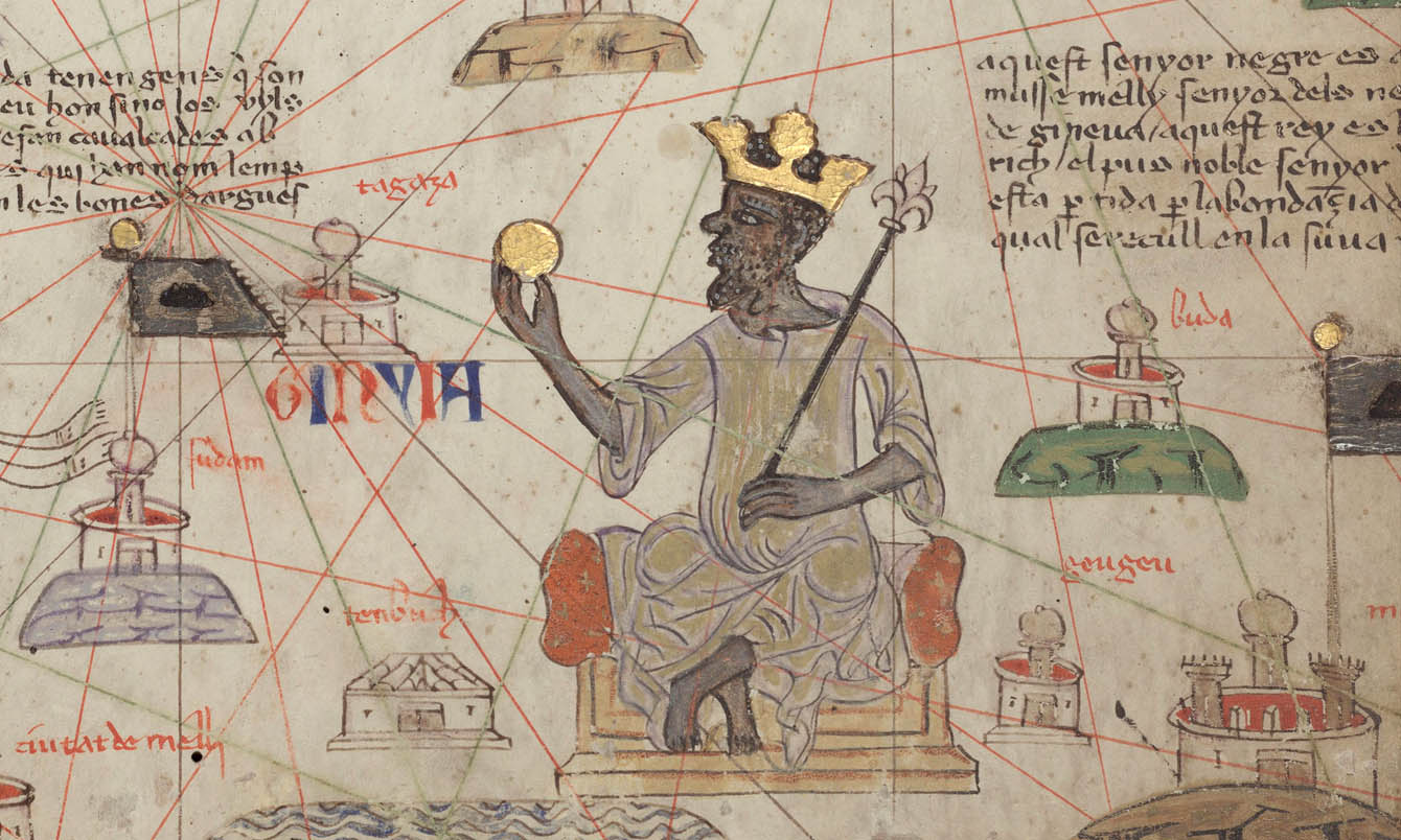 Mansa Musa of West African (detail)